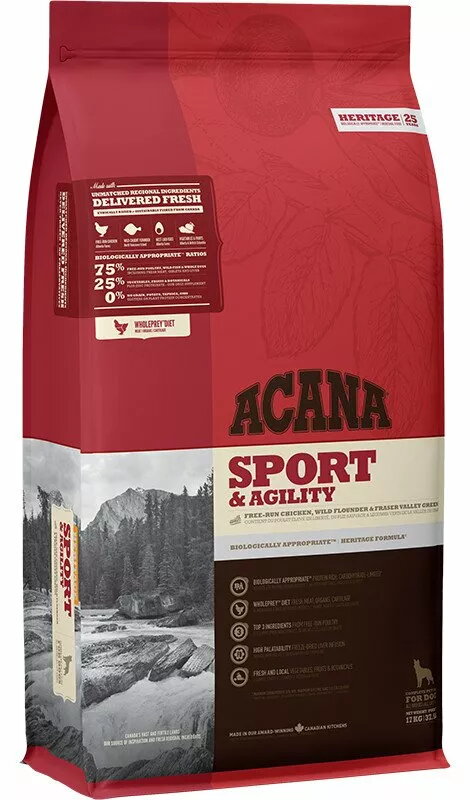 Sausais barības produkts suņiem ACANA Sport