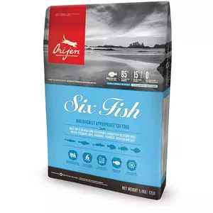 Сухой корм для кошек Orijen Six Fish 340г Взрослый