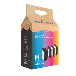 Cartridge WECARE ARMOR ink compatible with HP 932XL 933XL CMYK