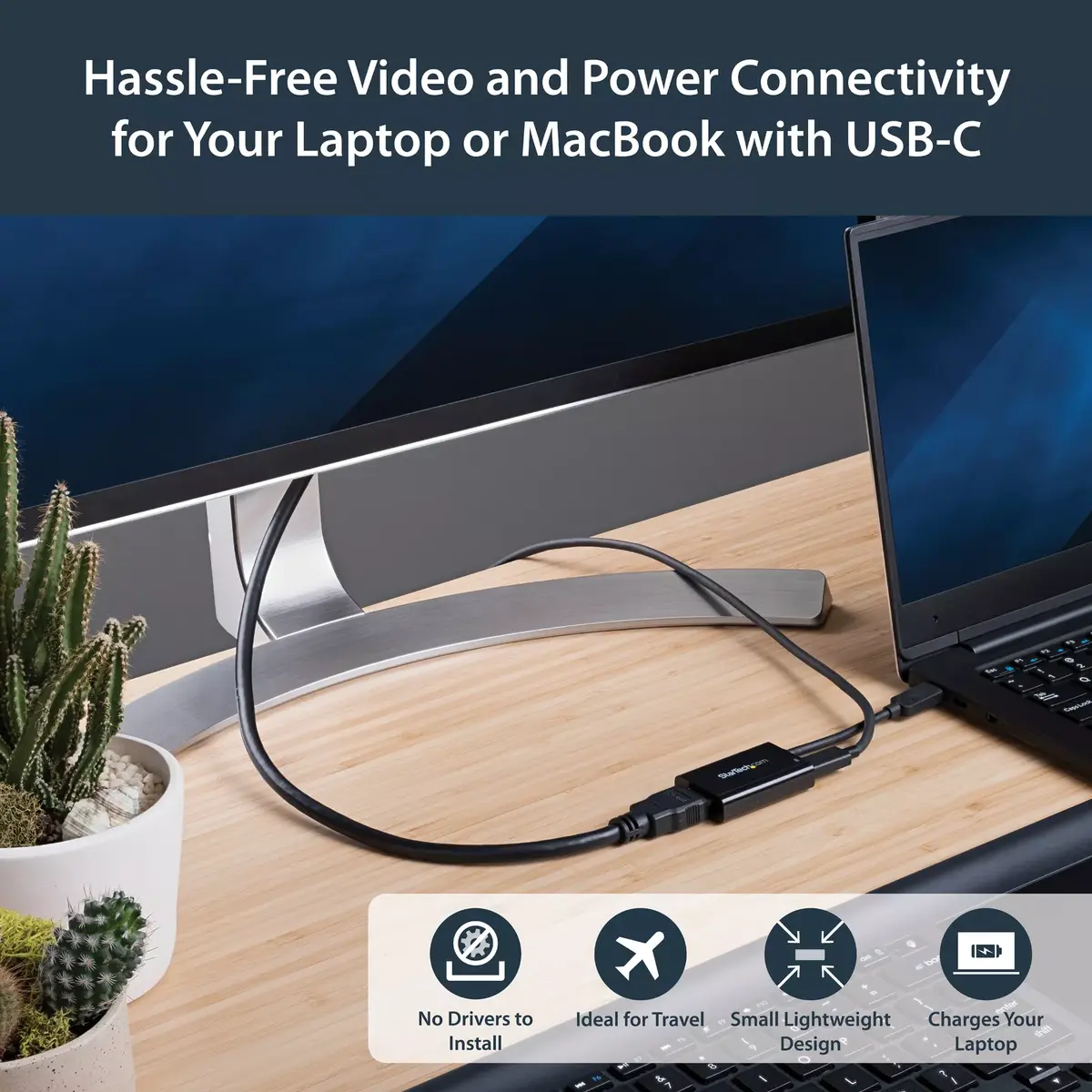 USB‑C uz HDMI 2.0 adapters StarTech CDP2HDUCP Photo 9