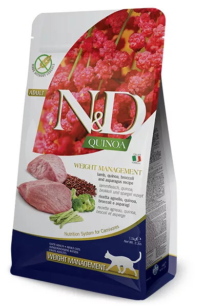 Sausais kaķu barības Farmina N&D Quinoa