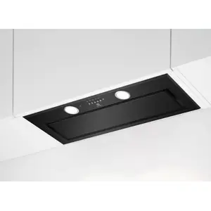 Built-in Electrolux LFG719R kitchen hood, 770 mm, 700 m³/h, aluminium grease filters, black