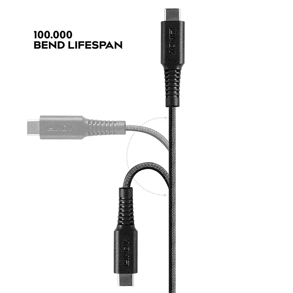 USB Type C uz Lightning kabelis Lindy 0.5m Photo 4