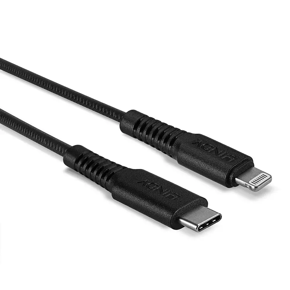 USB Type C to Lightning Cable Lindy 1m Photo 3