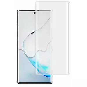 Tempered Glass Screen Protector iLike for Samsung Galaxy Note 10 — 3D Edge, Hot-Bending Adhesive