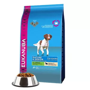 Eukanuba MATURE & SENIOR 2.5kg 2,5 kg Pieaudzis suns Jēra gaļa, Rīsi