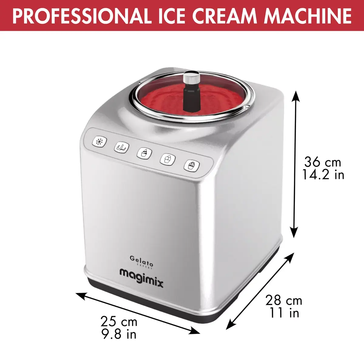 Мороженица компрессорная Magimix Gelato Expert Photo 2