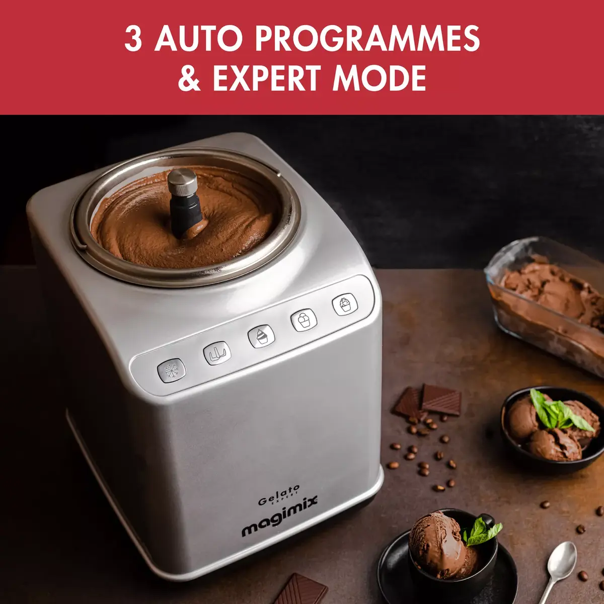 Мороженица компрессорная Magimix Gelato Expert Photo 5