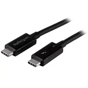 Кабель Thunderbolt 3 USB-C 0,5 м от StarTech — 40 Гбит/с, штекер–штекер, совместим с DisplayPort и USB