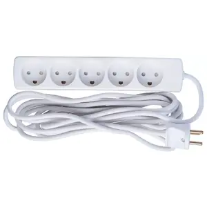Удлинитель Microconnect GRU0055WDK 5м 5 AC розеток Внутренний Белый