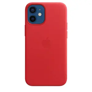 Leather MagSafe Case for iPhone 12 mini by Apple — Red, Leather, for 5.4" screen