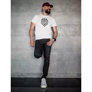 Dinamo - Men's T-SHIRT «DINAMO» WITH BLACK PRINTING XL White