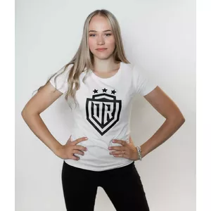Dinamo - Women's T-SHIRT «DINAMO» WITH BLACK PRINT S White