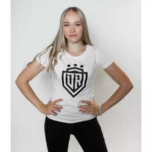 Dinamo - Women's T-SHIRT «DINAMO» WITH BLACK PRINT M White