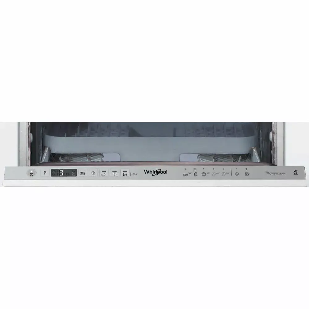 WHIRLPOOL WSIO 3T223 PCE X узкая встраиваемая ПММ Photo 3