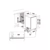 WHIRLPOOL WSIO 3T223 PCE X узкая встраиваемая ПММ Photo 4