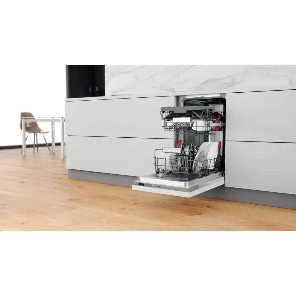 WHIRLPOOL WSIO 3T223 PCE X узкая встраиваемая ПММ Photo 6