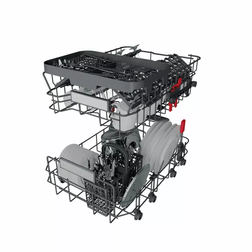 WHIRLPOOL WSIO 3T223 PCE X узкая встраиваемая ПММ Photo 10