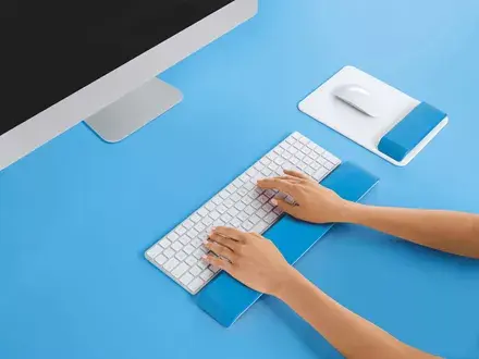 Wrist rest LEITZ Esselte Ergo WOW Blue Photo 2