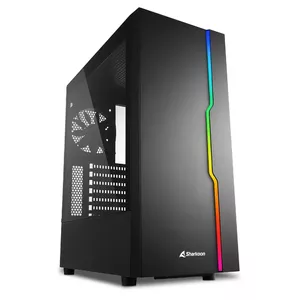 Sharkoon RGB Slider Midi Tower Melns