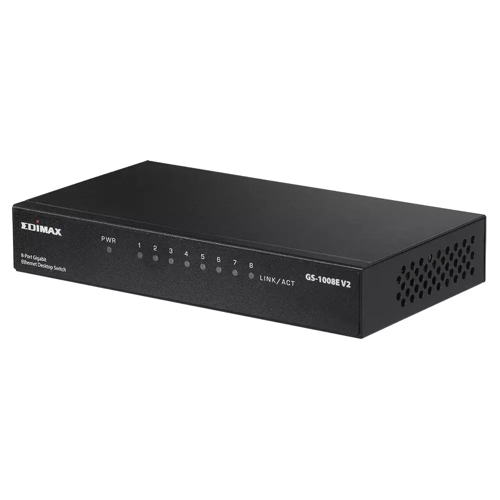 EDIMAX GS-1008E V2 nevadāms Gigabit pārslēdzējs Photo 2