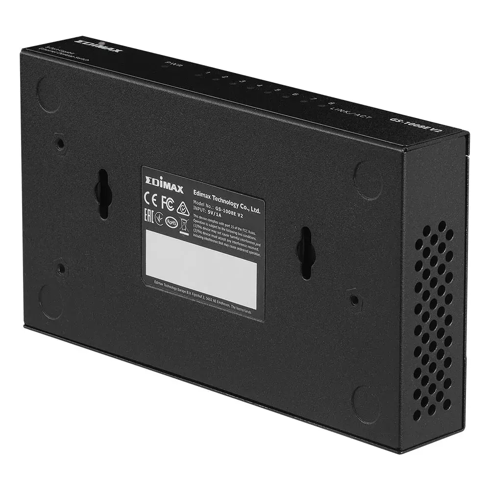 EDIMAX GS-1008E V2 nevadāms Gigabit pārslēdzējs Photo 5