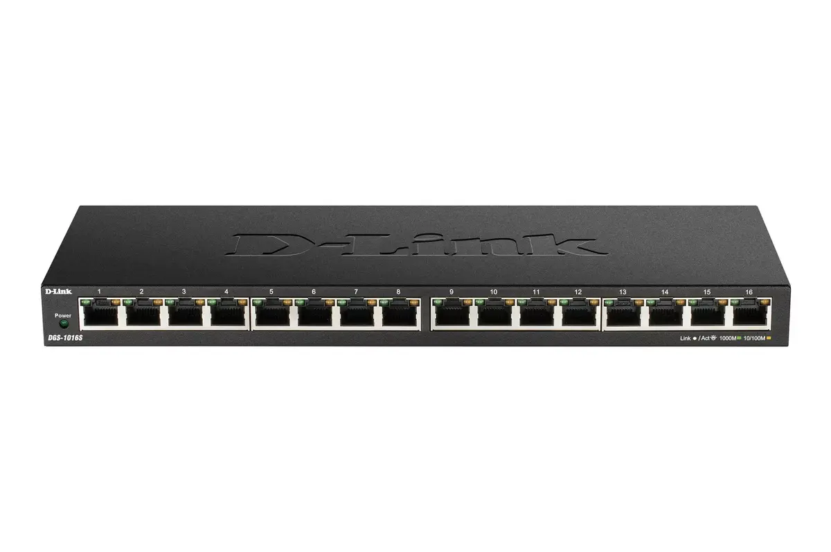Neadministrēts slēdzis D-Link DGS-1016S Photo 2