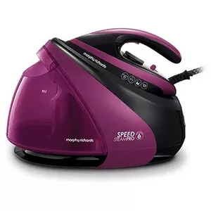 Morphy Richards AutoClean Speed Steam Pro 1,6 L Keramikas gludināšanas virsma Lillā