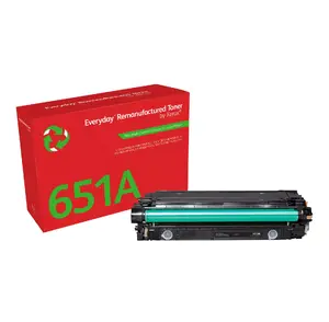 Toner cartridge Xerox Everyday Black remanufactured compatible with HP 651A/650A/307A (CE340A/CE270A/CE740A), standard capacity, 13,500 pages
