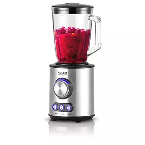 Tabletop blender Adler AD 4078 Black Stainless steel Transparent
