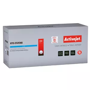 Toner cartridge ActiveJet ATO-332CNX Cyan for OKI, high yield 3000 pages, single pack