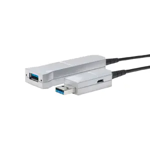 USB A to USB A cable VivoLink PROUSB3AAF5 — 5 m, USB 3.2 Gen 1 (5 Gbit/s), gold-plated contacts, black