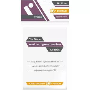 Card sleeve 59 x 86mm Small Card Game Premium 