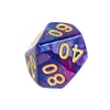 Rebel RPG divkrāsu kauliņu komplekts - tumši zils un violets Photo 5