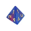 Rebel RPG divkrāsu kauliņu komplekts - tumši zils un violets Photo 6