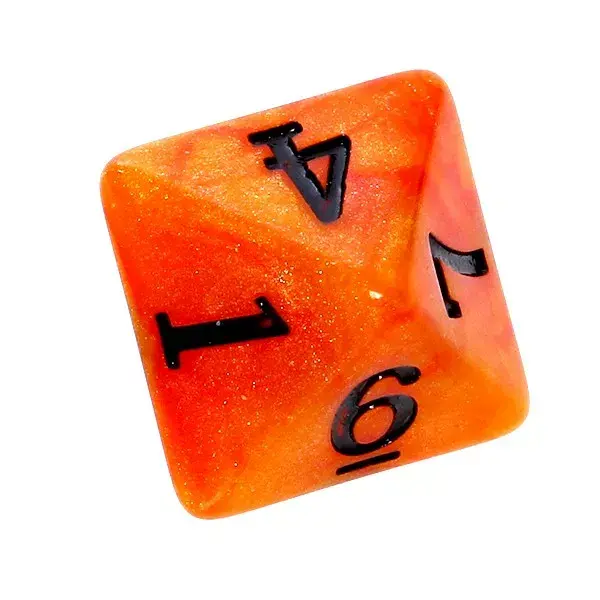 Rebel Sunset akrila kauliņu komplekts RPG Photo 7
