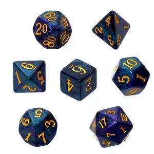 Dice set Rebel acrylic North — set of gaming dice, acrylic construction