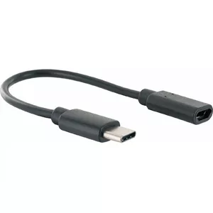Schwaiger CK 3104 USB kabelis 0,15 m USB 2.0 Micro-USB B USB C Melns