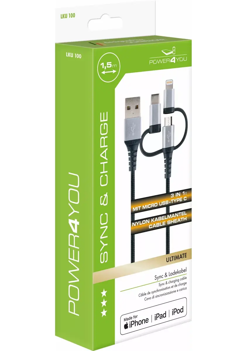 USB кабель Schwaiger LKU 100 Photo 4