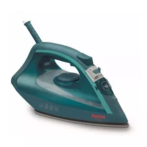 Утюг Tefal Virtuo FV1712EO сухой и паровой 2000 Вт синий с паровым ударом 85 г/мин, защитой от капель и автоотключением