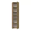 Шкаф для ванной top e shop S43 ARTISAN дуб 400×300×1700 Photo 3
