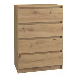Комод top e shop M4 ARTISAN — 4 ящика, Дуб, 700×400×970 мм, ДСП