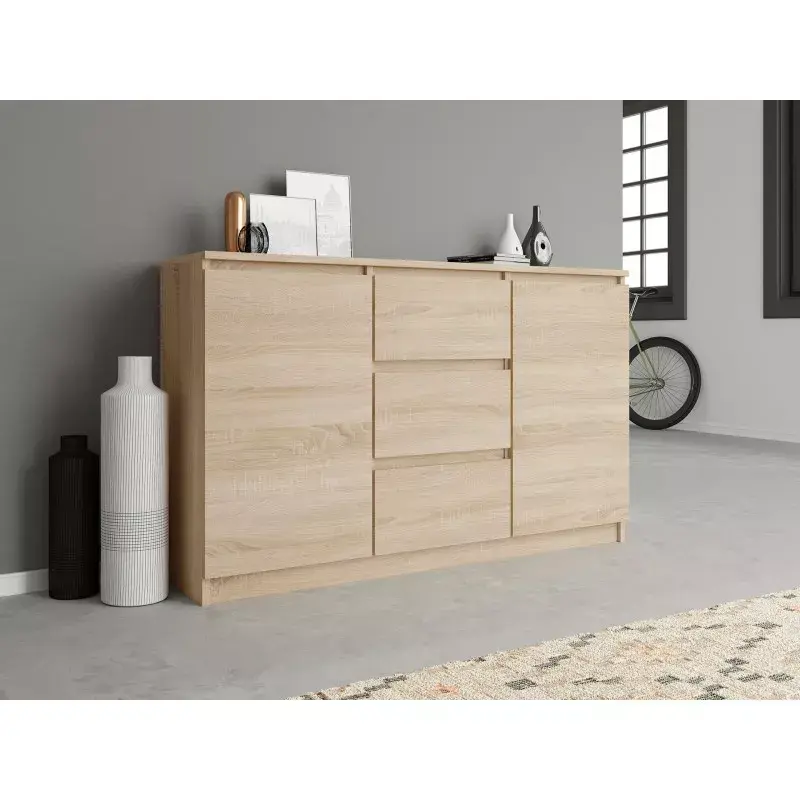 Kumode top e shop KOMODA 2D3S DĄB SONOMA Photo 3