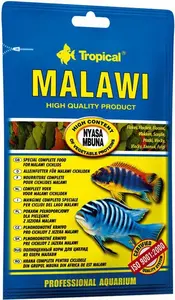 Корм для рыб Tropical Malawi — для цихлид озера Малави, 12 г