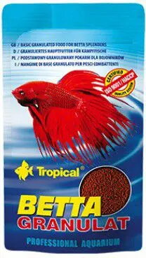 Granulētas barība šķērsskarņiem Tropical Betta Granulat