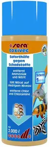 Ūdens attīrītājs sera Toxivec 500 ml – noņem toksīnus no akvārija ūdens