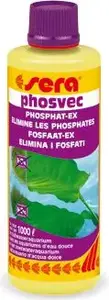 sera Phosvec-clear līdzeklis fosfātu noņemšanai akvārijā, šķidrums 50 ml
