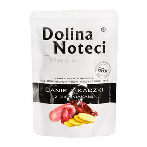 Dolina Noteci 5900842014737 dogs moist food Duck Adult 100 g