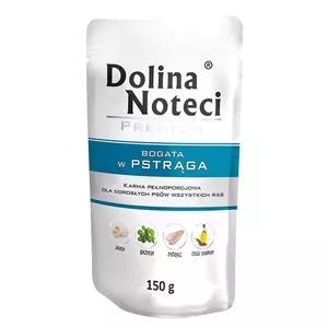 Dolina Noteci 5902921300762 dogs moist food Trout Adult 150 g