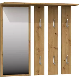 Вешалка для одежды top e shop OPAL WIESZAK ARTISAN — дуб, 6 крючков, 850×150×820 мм